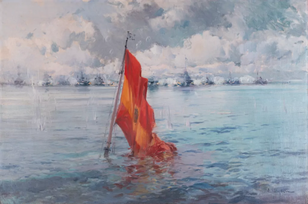 Meifren, Desastre naval de Santiago